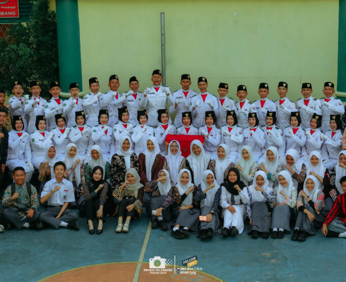 SEMARAK UPACARA HUT KE-80 KEMERDEKAAN RI DI SMA MUHAMMADIYAH 1 PALEMBANG