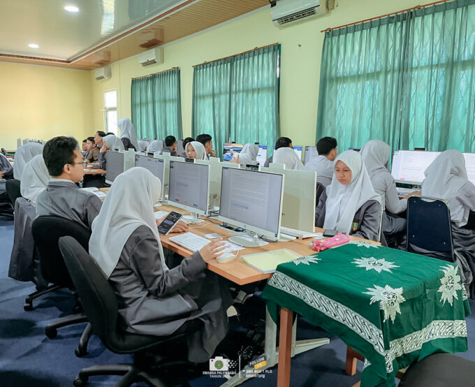 SMA Muhammadiyah 1 Palembang Dukung Penuh Pelaksanaan Tes Kemampuan Akademik (TKA) 2025
