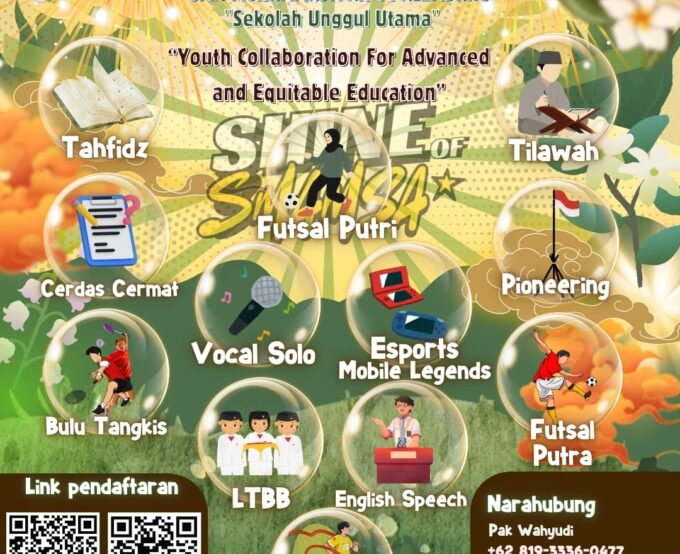 SHINE OF SMAMSA 2026: Wadah Kreativitas Pelajar Terbesar se-Sumsel Hadir Kembali! (Pendaftaran GRATIS)