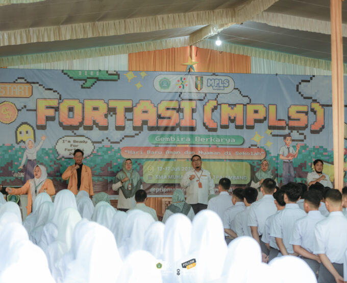 Mengukir Jejak Langkah Pertama: Kemeriahan Pra-Fortasi SMA Muhammadiyah 1 Palembang, Mengusung Semangat “Gembira Berkarya”
